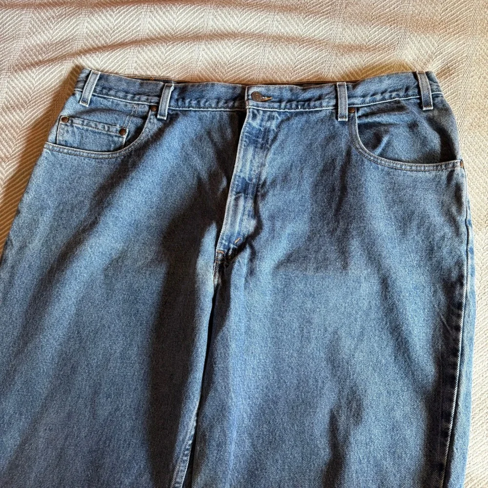 Vintage 90s Y2k Levis 545 Loose Fit Straight Leg Jeans Mens 44x32 Medium Wash